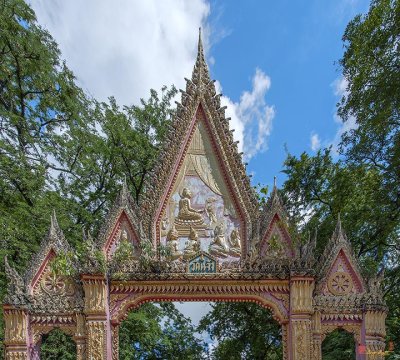 Wat Jaeng South Temple Gate (DTHU1318)