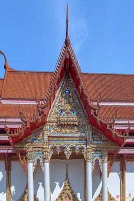 Wat Thong Nopakhun Phra Wihan Side Entrance Gable (DTHU0631)