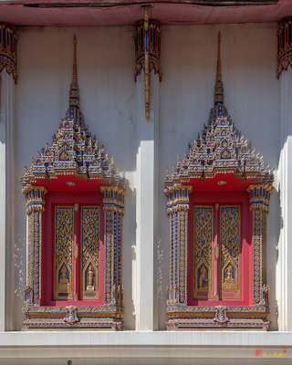 Wat Pathum Malai Phra Ubosot Windows (DTHU1354)