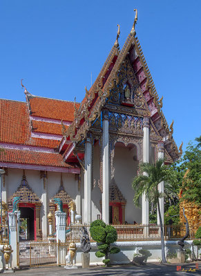 Wat Pathum Malai Phra Ubosot Eastern Entrance (DTHU1355)