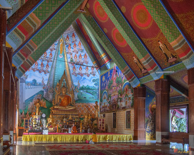 Wat Si Pradu Phra Ubosot Interior (DTHU0474)