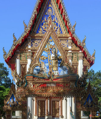 Wat Nikom Kitiyaram Phra Ubosot Wall Gate (DTHU1428)