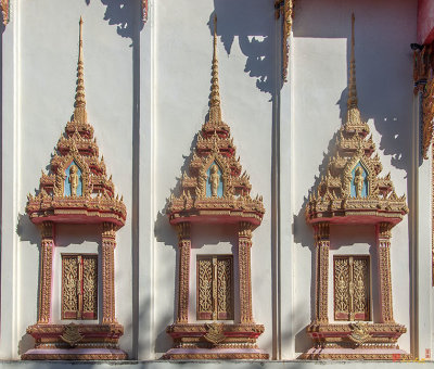 Wat Nikom Kitiyaram Phra Ubosot Windows (DTHU1435)