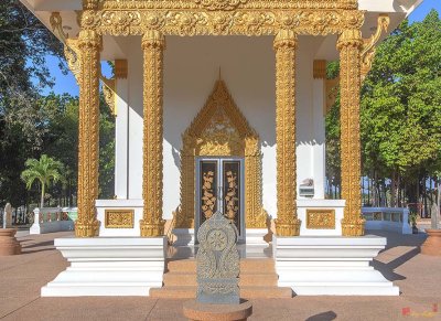 Wat Mongkol Kowitharam Ubosot Phra Entrance (DTHU0485)