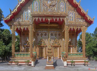 Wat Si Saeng Thong Phra Ubosot Entrance (DTHU1446)