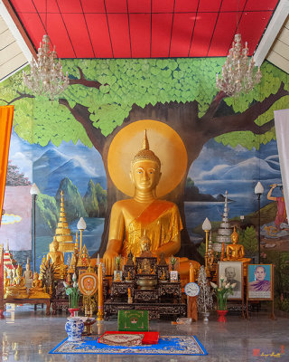 Wat Phon Phaen Phra Ubosot Buddha Images (DTHU1470)