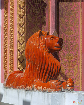 Wat Phon Phaen Phra Ubosot Lion Guardian (DTHU1472)