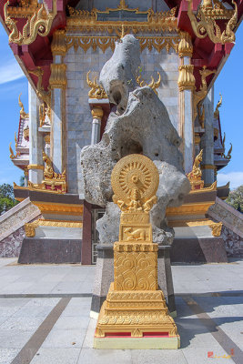 Wat Phayap Phra Ubosot Dharmachakra or Wheel of Dhamma (DTHNR0127)