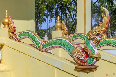 Wat Bung Phra Ubosot Makara and Naga Guardian (DTHNR0209)