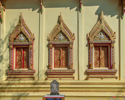 Wat Bung Phra Ubosot Windows (DTHNR0213)