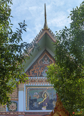Wat Samo Rai Phra Ubosot Rear Gable (DTHNR0225)