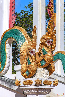 Wat Sala Yen Phra Ubosot Makara and Naga Guardian (DTHNR0433)