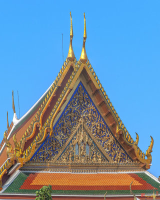 Wat Arun Phra Ubosot Gable (DTHB2115)