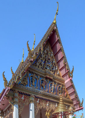 Wat Nak Klang Phra Ubosot Gable (DTHB2127)