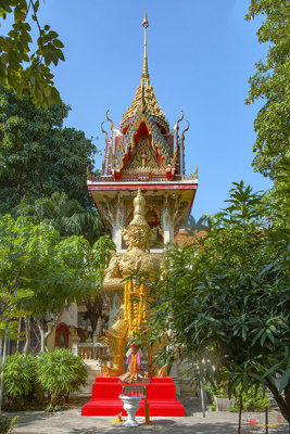 Wat Nak Klang Bell and Drum Tower and Guardian Giant or Yaksha (DTHB2159)