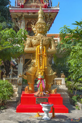 Wat Nak Klang Bell and Drum Tower and Guardian Giant or Yaksha (DTHB2160)