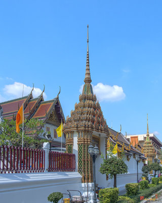 Wat Rakhang Khositaram Phra Ubosot Wall Gate (DTHB1384)