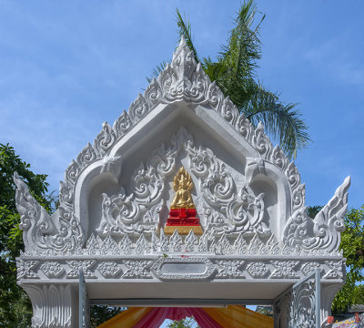 Wat Bang Bua Thong Phra Ubosot Wall Gate (DTHNB0065)