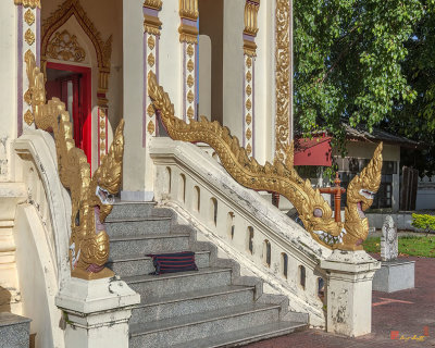 Wat Pho Sri Phra Ubosot Makara and Naga Guardians (DTHNP0068)