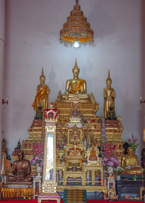 Wat Mahathat Phra Ubosot Buddha Images (DTHNP0140)