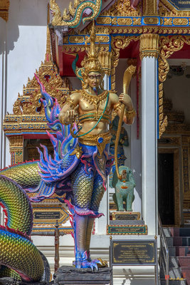 Wat Phra In Plaeng Phra Ubosot Serpent-Kinara Guardian (DTHNP0182)