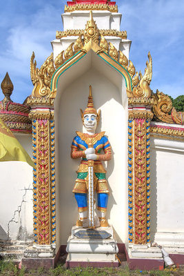 Wat Phra In Plaeng Temple Gate Guardian Giant or Yaksha (DTHNP0214)