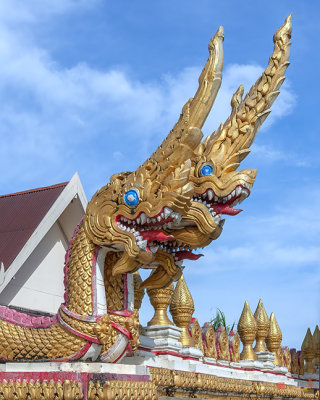 Wat Phra In Plaeng Temple Gate Naga Guardian (DTHNP0215)