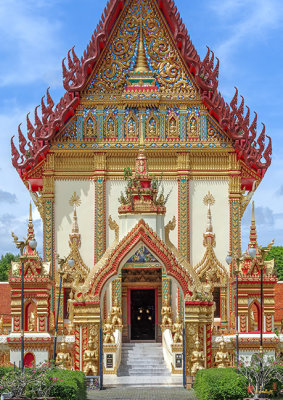 Wat Si Thep Pradittharam Phra Ubosot Boundary Wall Gate (DTHNP0278)