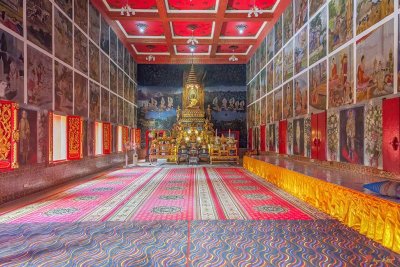 Wat Si Thep Pradittharam Phra Ubosot Interior (DTHNP0282)
