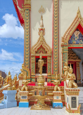 Wat Si Thep Pradittharam Phra Ubosot Buddha Image and Thephanom or Angel Guardians (DTHNP0286)