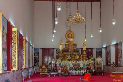 Wat Uthai Tharam Phra Ubosot Interior (DTHB2183)