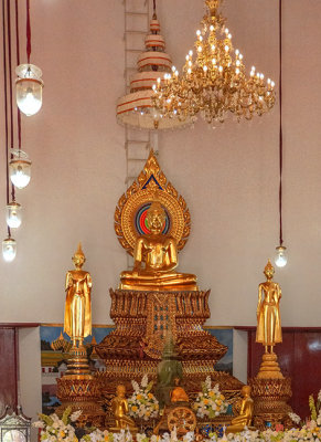 Wat Uthai Tharam Phra Ubosot Buddha Images (DTHB2185)