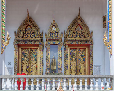 Wat Kunnathi Ruttharam Phra Ubosot Entrance (DTHB2212)