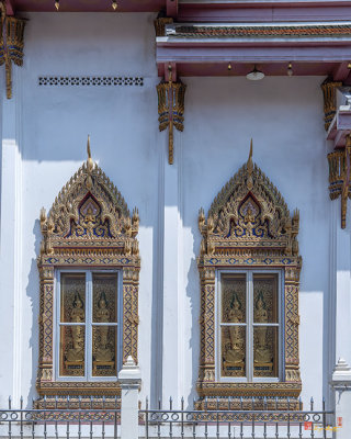 Wat Kunnathi Ruttharam Phra Ubosot Windows (DTHB2214)