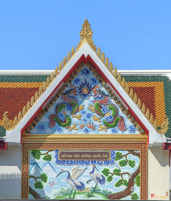 Wat Chamni Hatthakan Gable and Diorama (DTHB0780)