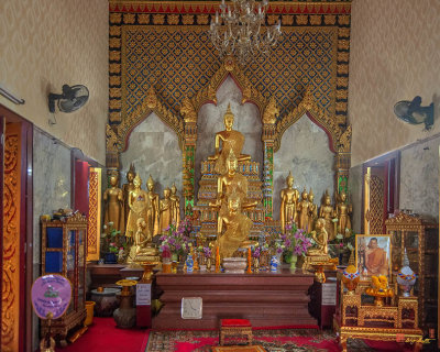 Wat Chamni Hatthakan Phra Ubosot Interior (DTHB0929)