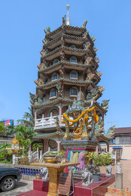 Wat Chaimongkol Chinese-style Pagoda and Brahma Shrine (DTHB0786)