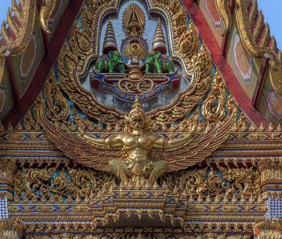 Wat Hua Lamphong Phra Ubosot Front Gable (DTHB0002)