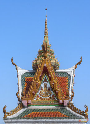 Wat Hua Lamphong Phra Ubosot Corner Pavilion Roof (DTHB0949)