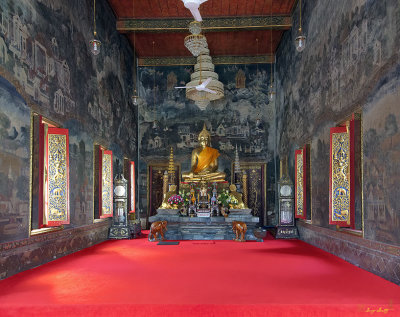 Wat Maha Pruettharam Phra Ubosot Interior (DTHB1032)