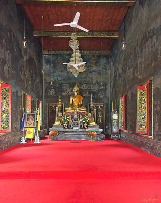 Wat Maha Pruettharam Phra Ubosot Interior  (DTHB1036)