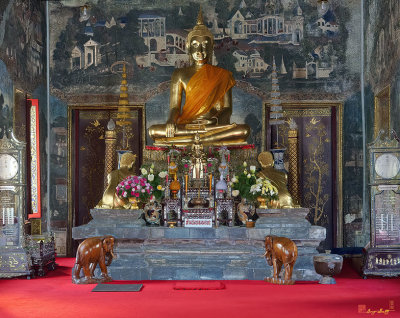 Wat Maha Pruettharam Phra Ubosot Principal Buddha (DTHB1033)