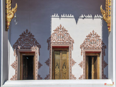 Wat Pathum Khongkha Phra Ubosot Entrance (DTHB2310)