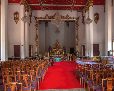 Wat Samphanthawongsaram Phra Ubosot Interior (DTHB2333)