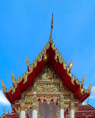Wat Liab Ratbamrung Phra Ubosot Side Gable (DTHB2353)