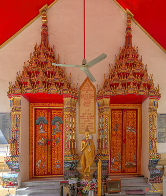 Wat Thong Sutharam Phra Ubosot Entrance (DTHB2377)