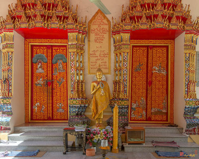 Wat Thong Sutharam Phra Ubosot Entrance (DTHB2378)