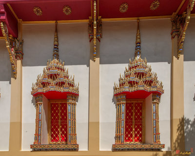 Wat Thong Sutharam Phra Ubosot Windows (DTHB2379)