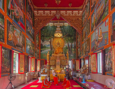 Wat Bang Pho Omawat Phra Ubosot Interior (DTHB2401)