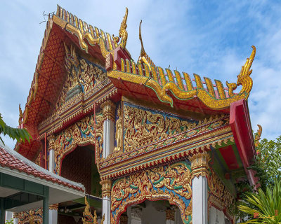 Wat Nak Prok Phra Wihan Gable (DTHB2491)